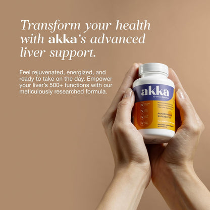 AKKA - Akkermansia Probiotic Liver Cleanse Detox & Repair - Liver Health Supplement for Energy, Digestion & Metabolism with Akkermansia Muciniphila (AKKA Superbiotics)