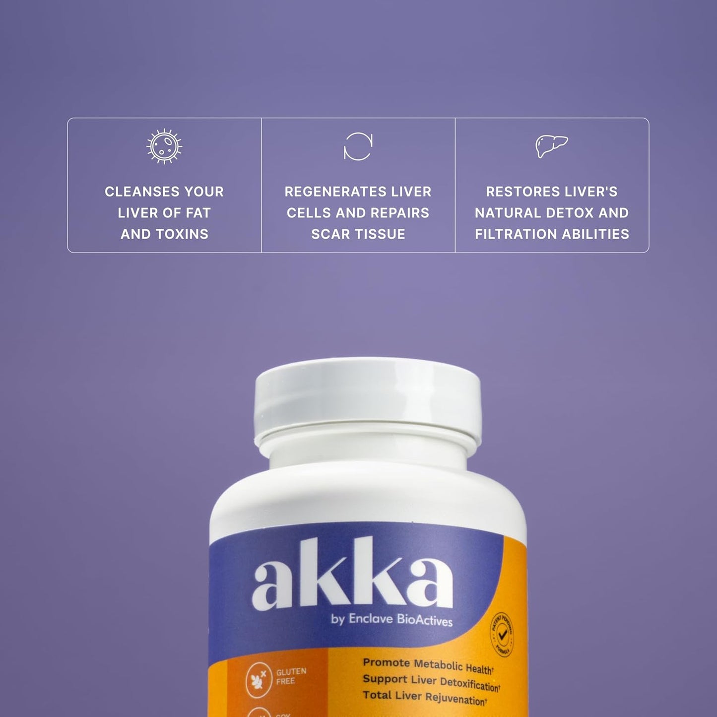 AKKA - Akkermansia Probiotic Liver Cleanse Detox & Repair - Liver Health Supplement for Energy, Digestion & Metabolism with Akkermansia Muciniphila (AKKA Superbiotics)