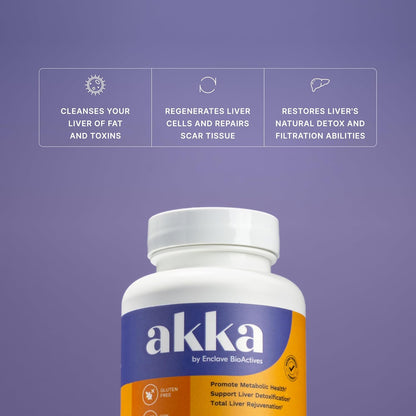 AKKA - Akkermansia Probiotic Liver Cleanse Detox & Repair - Liver Health Supplement for Energy, Digestion & Metabolism with Akkermansia Muciniphila (AKKA Superbiotics)