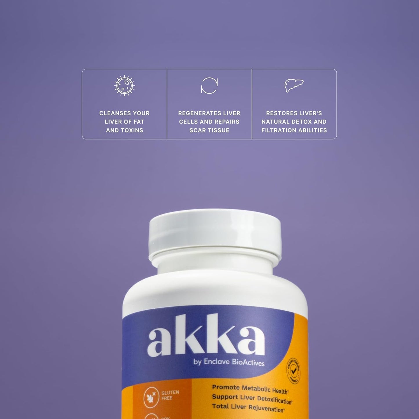 AKKA - Akkermansia Probiotic Liver Cleanse Detox & Repair - Liver Health Supplement for Energy, Digestion & Metabolism with Akkermansia Muciniphila (AKKA Superbiotics)