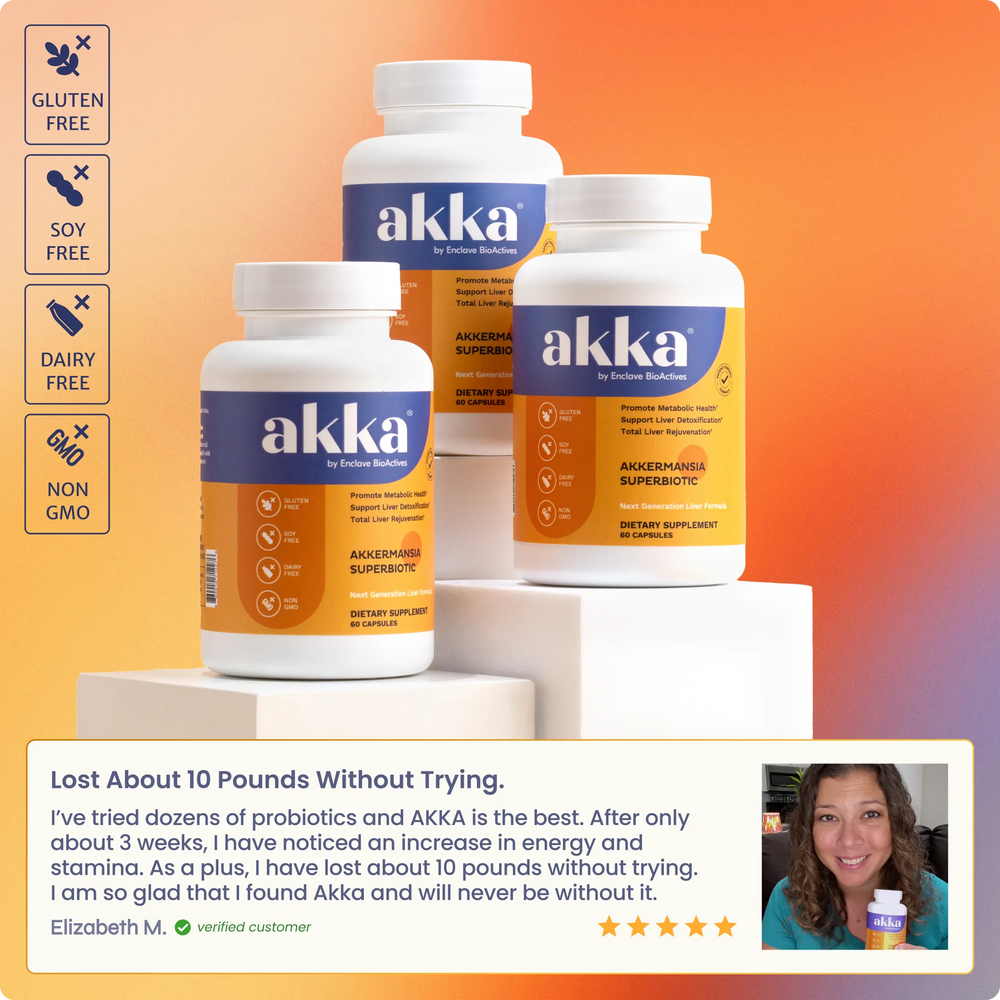AKKA - Akkermansia Probiotic Liver Cleanse Detox & Repair - Liver Health Supplement for Energy, Digestion & Metabolism with Akkermansia Muciniphila (AKKA Superbiotics)